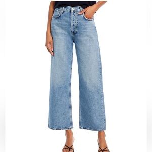 Ren High Rise Wide Leg Jeans in Disclosure - size 28